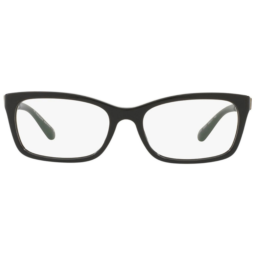 Burberry Rectangular Plastic Frame Black - Picture 2 of 4